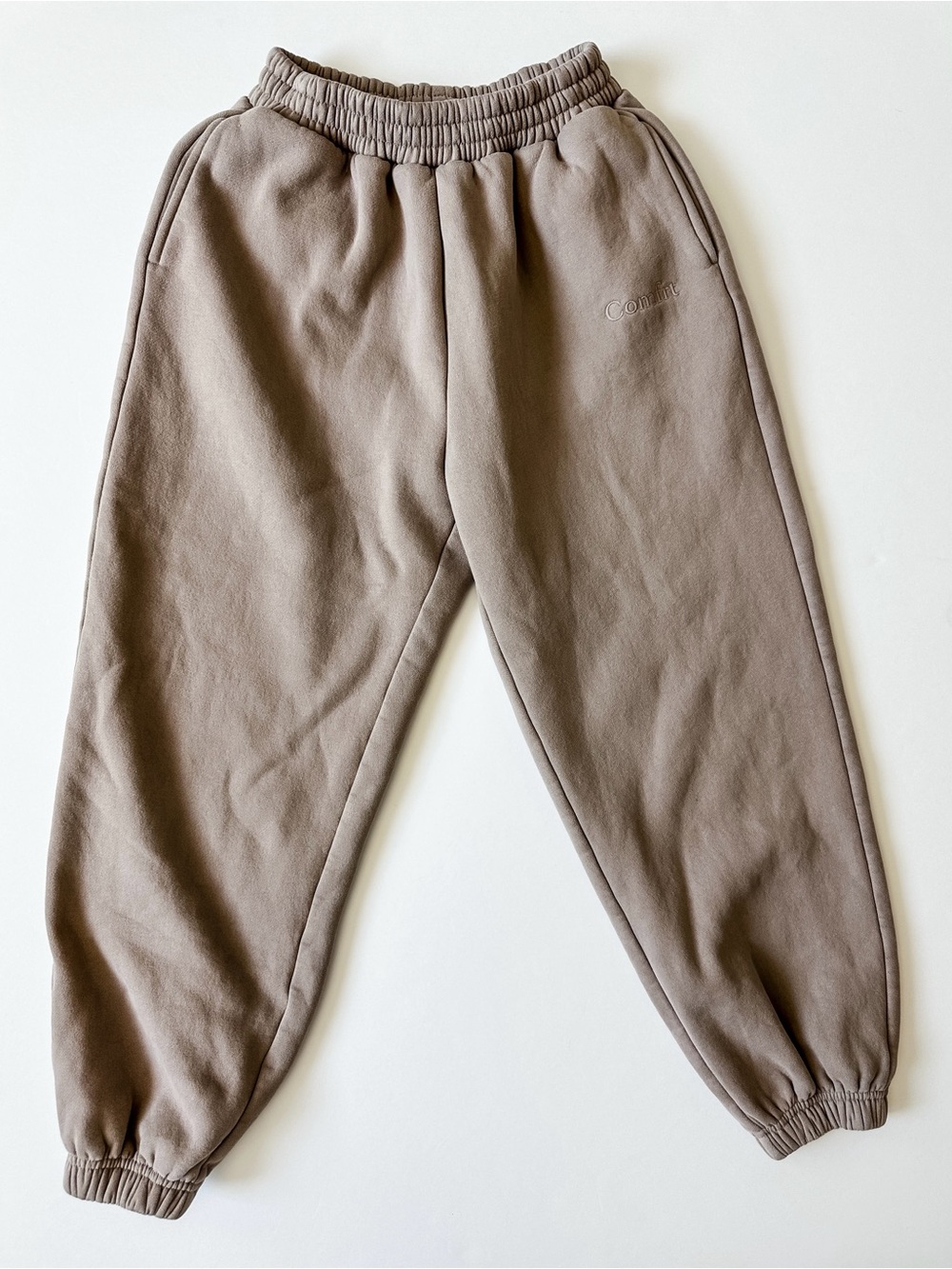 Comfrt Signature Kids Joggers Sweatpants Bark - Size Large